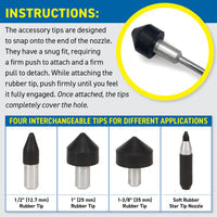 LOCKNFLATE FIVE PIECE BLOW GUN KIT