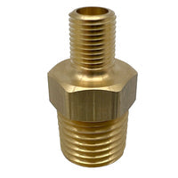 LOCKNFLATE TIRE INFLATOR ADAPTER 1/4 NPT (M) TO SCHRADER VALVE (M)