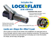 TIRE INFLATOR/DEFLATOR WITH DIGITAL GAUGE