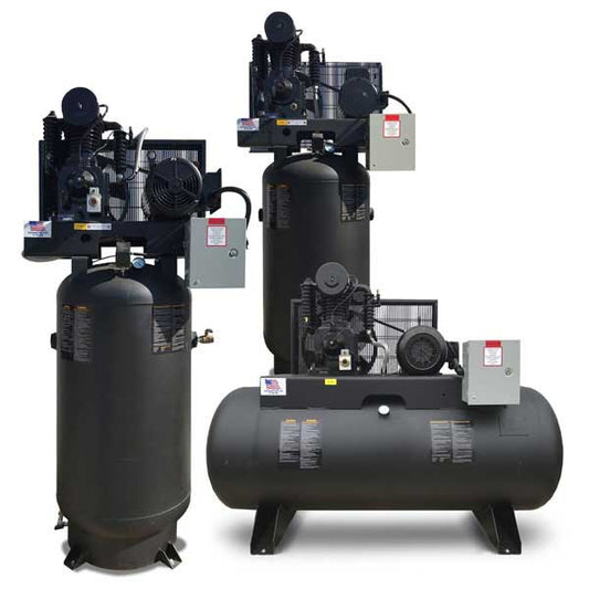 7.5HP Single Phase Industrial Duty Air Compressor